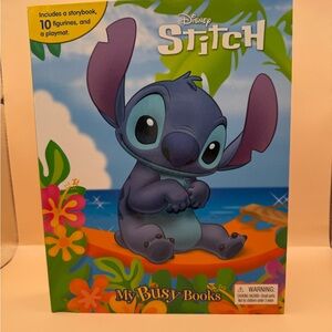 Disney Stitch My Busy Books - Blue and Purple